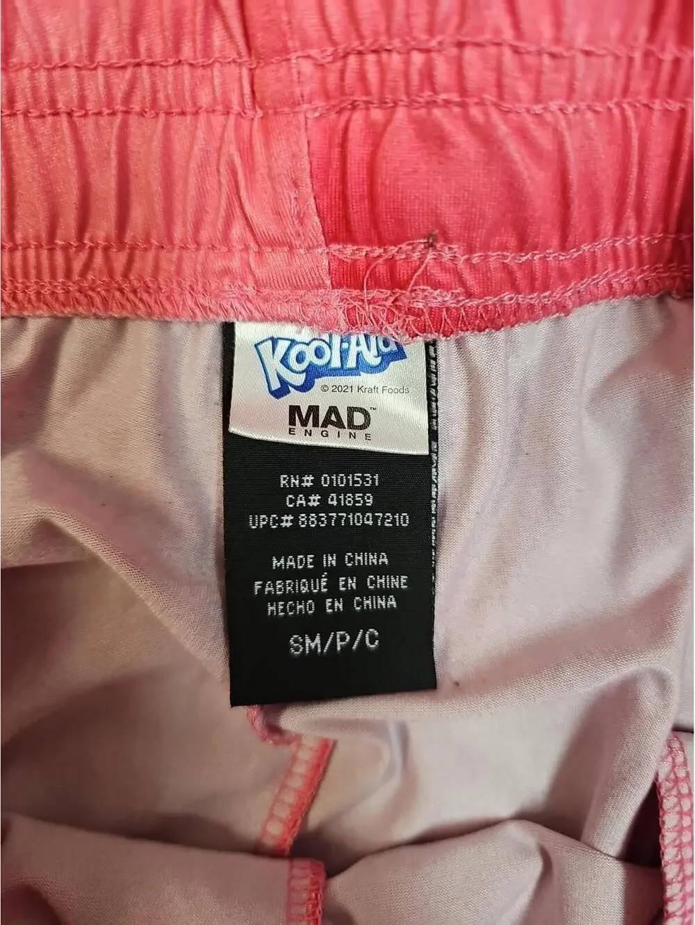 Kool-Aid Red Cloud Lounge Jogger size Small  Butter Soft!